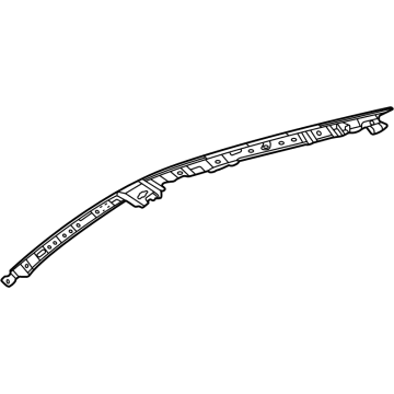 Lexus 61204-0E150 RAIL SUB-ASSY, ROOF