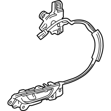 Lexus 69070-46040 HANDLE ASSY, FR DOOR