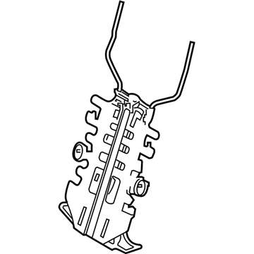 Lexus 72760-0R040 ADJUSTER Assembly, LUMBA