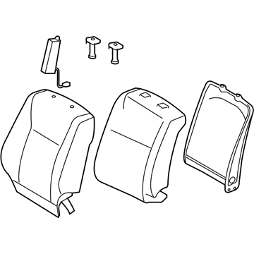 Lexus 71440-50M10-A4 Back Assembly, Front Seat