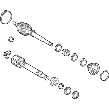 Lexus NX200t Axle Shaft - 43410-78020