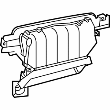 Lexus 87201-0E730 DUCT SUB-ASSY, AIR