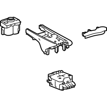 Lexus 84780-11070-E1 Switch Assembly, Radio Remote