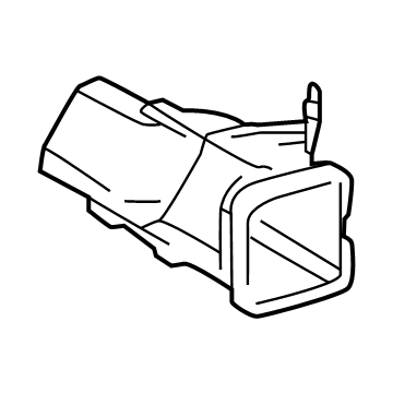 Lexus G92D3-0E040 DUCT, HV BATTERY INT