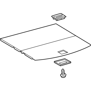 Lexus 58410-46010-C0 BOARD ASSY, DECK