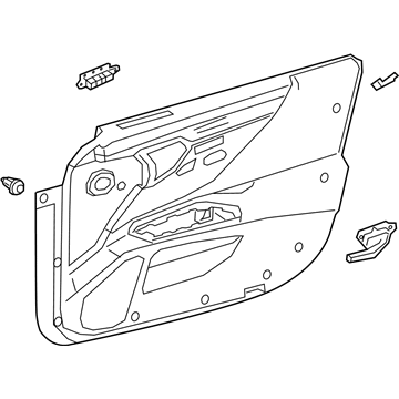 Lexus 67610-06S70-C9 Panel Assembly, FR Door