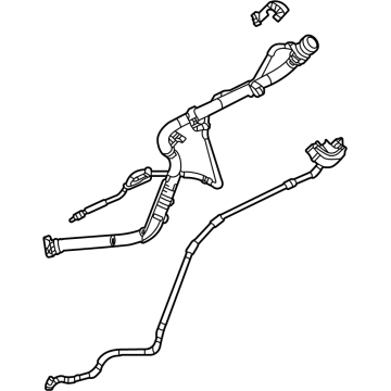 Lexus TX550h+ Fuel Filler Neck - 77210-0E320