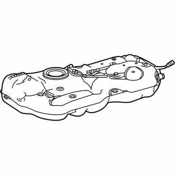 Lexus 77001-0E250 TANK SUB-ASSY, FUEL