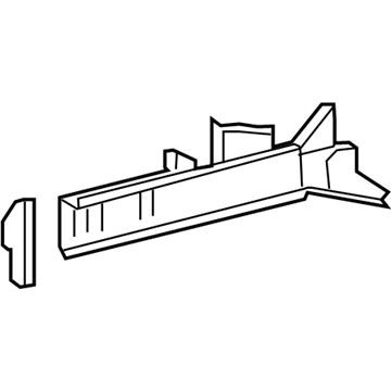 Lexus 57026-50010 Member Sub-Assy, Front Side, Outer LH