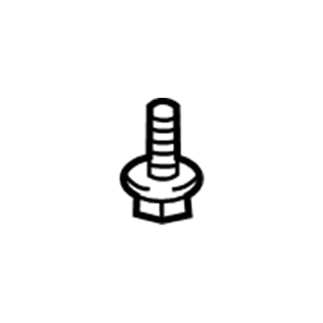 Lexus 91554-A0820 Bolt, FLANGE