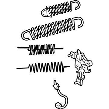 Lexus 53510-0E220 LOCK ASSY, HOOD