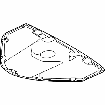 Lexus 53341-48140 INSULATOR, HOOD