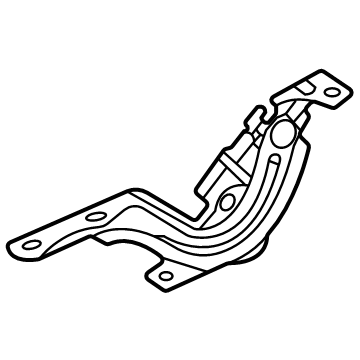 Lexus 53410-0E350 HINGE ASSY, HOOD, RH