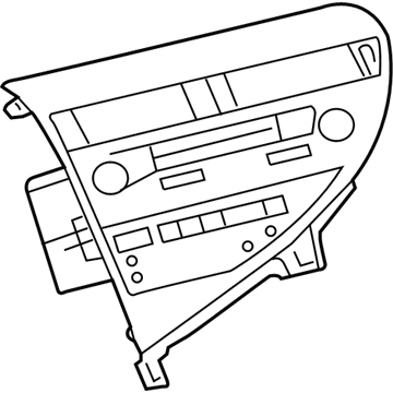 Lexus 86804-48242 Cover Sub-Assembly, Navigation