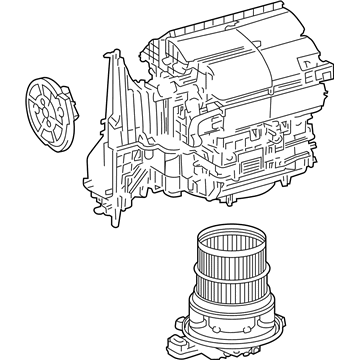 2024 Lexus TX550h+ Blower Motor - 87130-06410