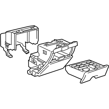 Lexus 84010-30680-E0 Control & Panel Assy, Integration