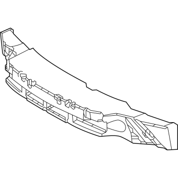 Lexus 52614-46010 ABSORBER, FR BUMPER