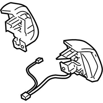 Lexus 84250-30080-E0 Switch Assy, Steering Pad