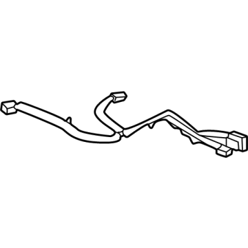 Lexus 82193-48200 WIRE, RR SEAT, RH