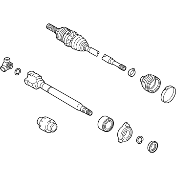 2024 Lexus RX350h Axle Shaft - 43420-48190