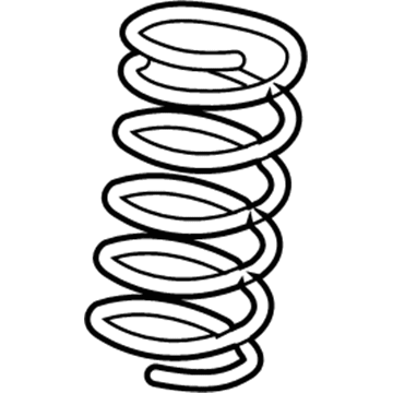 Lexus IS F Coil Springs - 48231-53260