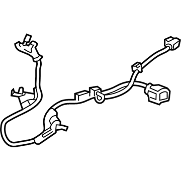 Lexus 890C0-07010 Wire Assembly, Parking B