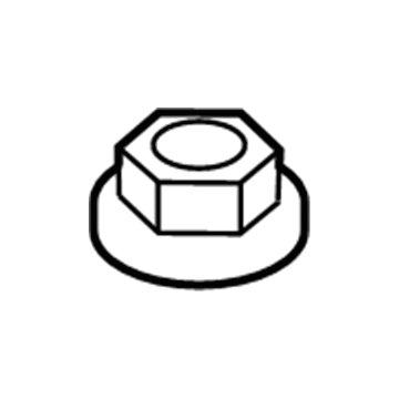 Lexus 90179-08237 Nut, W/WASHER