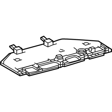 Lexus 55607-0E170 COVER SUB-ASSY, INST