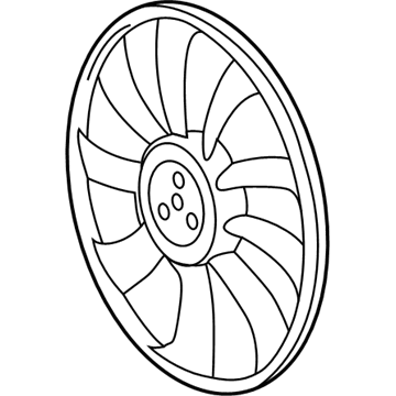 Lexus UX300h Cooling Fan Assembly - 16361-31550