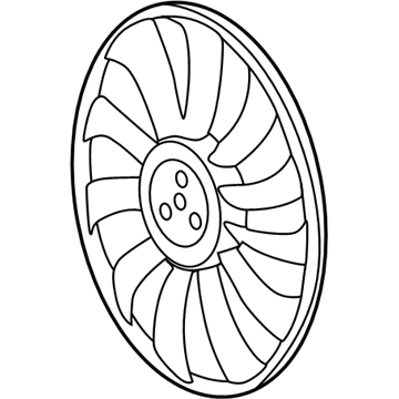 Lexus UX300h Fan Blade - 16361-31540