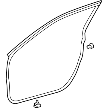 2012 Lexus ES350 Door Seal - 67861-33070