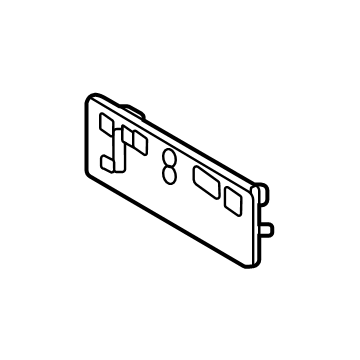 2025 Lexus LX600 License Plate - 52114-60430