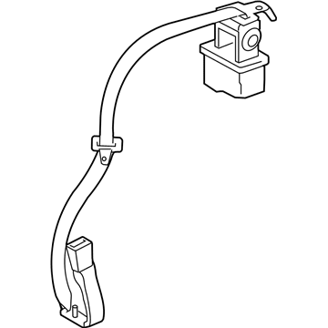 2017 Lexus ES350 Seat Belt - 73480-06240-C0