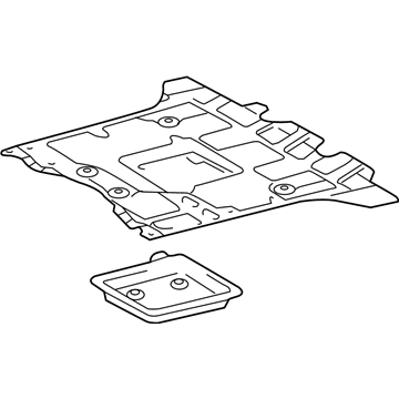 Lexus LX570 Engine Cover - 51420-60090