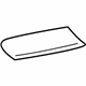 Lexus 63662-60050 Cover, Roof Lining Trim, NO.2