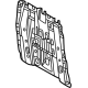 Lexus 71305-60170 FRAME SUB-ASSY, CTR