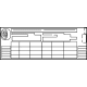 Lexus 42661-46110 LABEL, TIRE PRESSURE