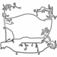 Lexus 82111-3AZ30 Wire, Engine Room Main