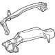 Lexus 55084-48050 DUCT SUB-ASSY, HEATE