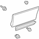 Lexus 75076-30061-A1 Moulding Sub-Assy, Rear Door, Outside LH