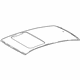 Lexus 63111-50190 Panel, Roof