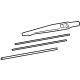 Lexus 85242-F6010 BLADE, RR WIPER