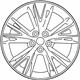 Lexus 42611-11040 Wheel, Disc