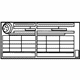 Lexus 42661-11050 Label, Tire Pressure