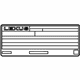 Lexus 11298-31M30 Label, Emission Cont