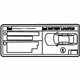 Lexus 28897-38020 Label, Battery Caution