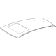 Lexus 63111-0E480 PANEL, ROOF