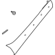 Lexus 62403-11020-A0 GARNISH Sub-Assembly, Ro