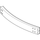 Lexus 52021-0E170 REINFORCEMENT SUB-AS