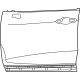 Lexus 67112-0E140 PANEL, FR DOOR, OUTS